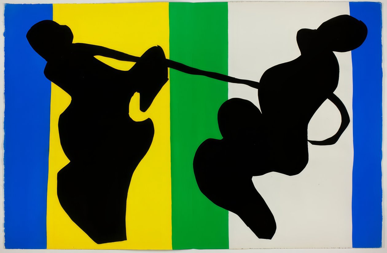 The Cowboy, från Jazz av Henri Matisse