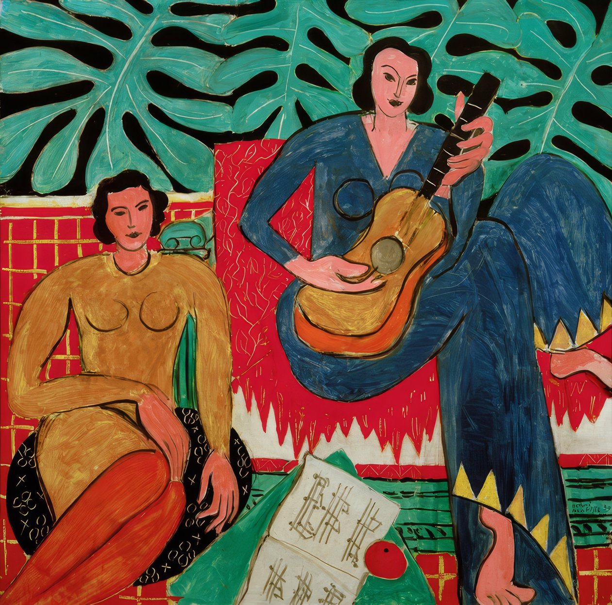 Musiken av Henri Matisse
