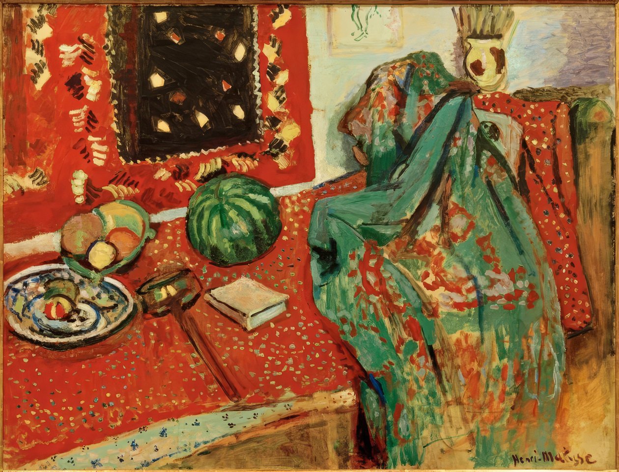 De röda mattorna av Henri Matisse