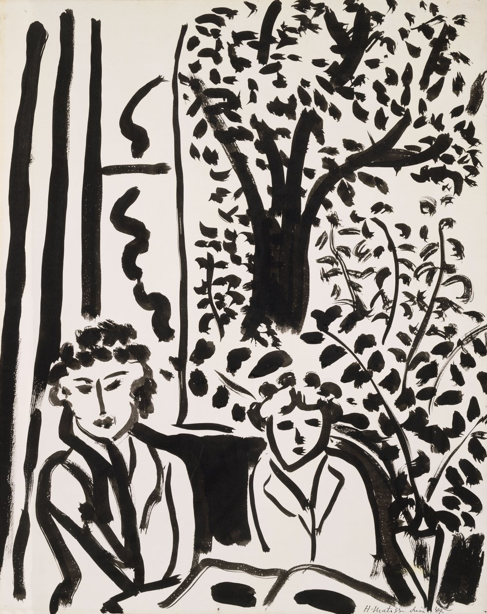 Tystnaden som bor i hus av Henri Matisse