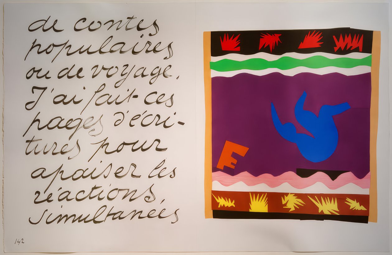 Tobbogan/Jazz av Henri Matisse