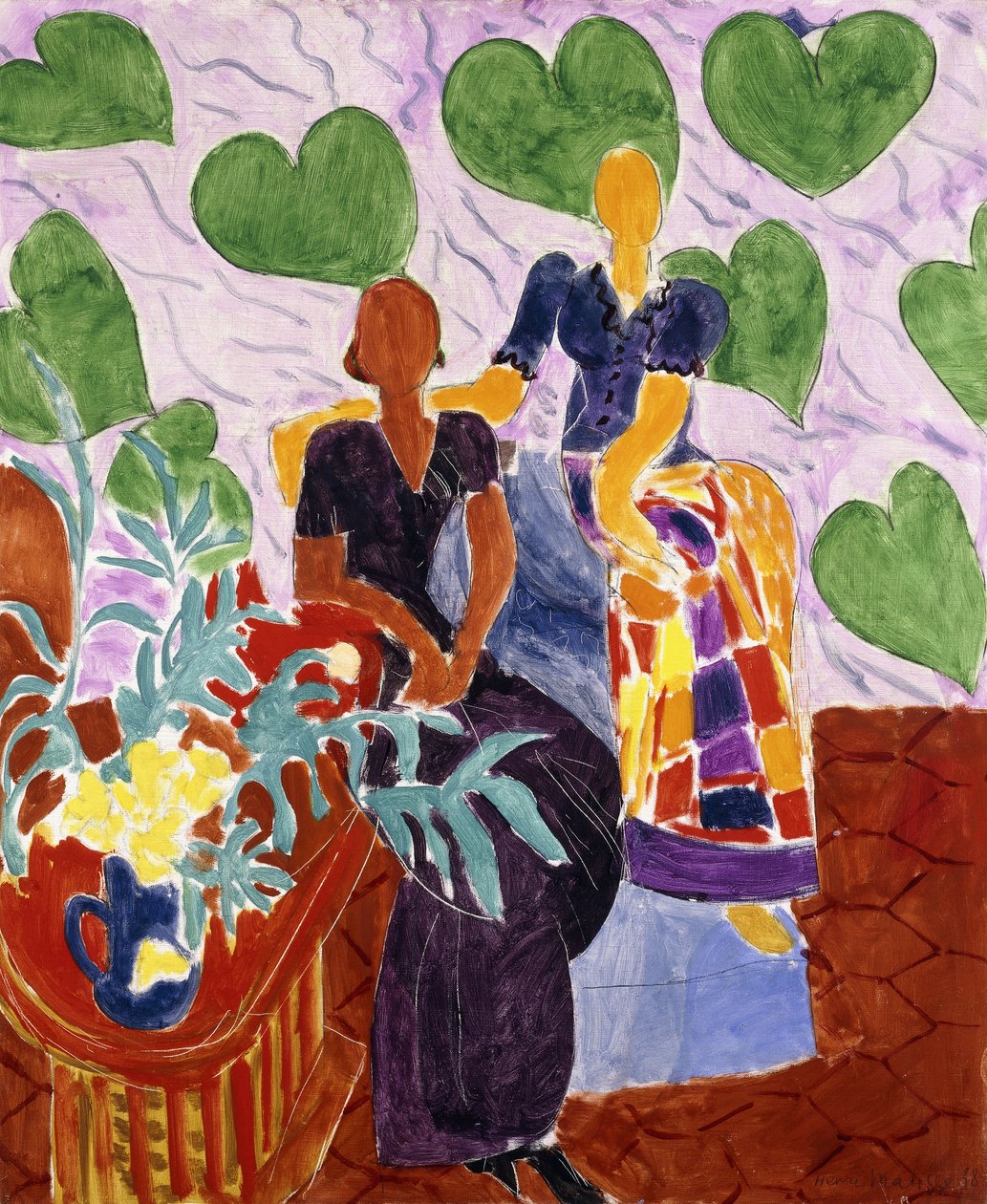Två kvinnor av Henri Matisse