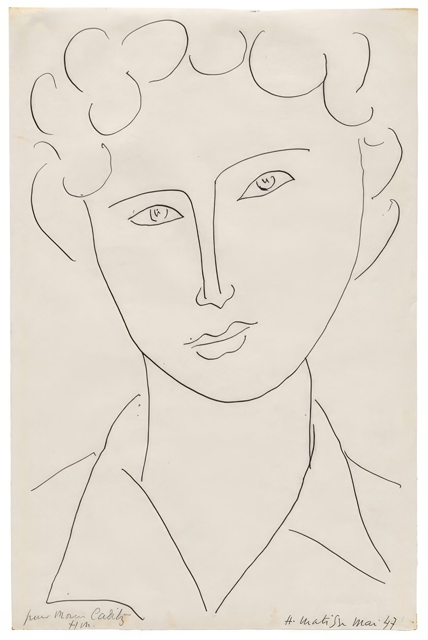 Utan titel av Henri Matisse