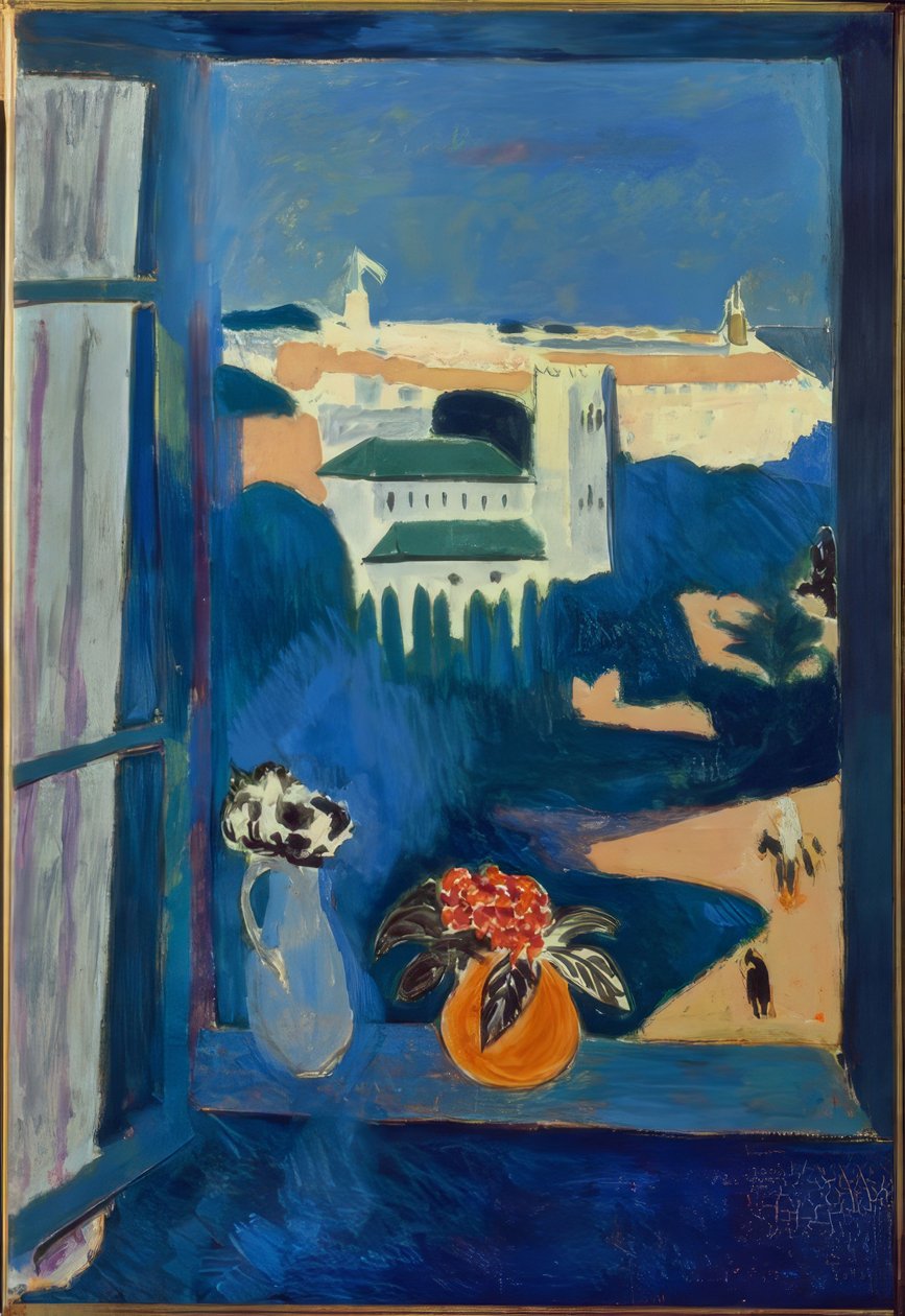 Utsikt från ett fönster i Tangier av Henri Matisse