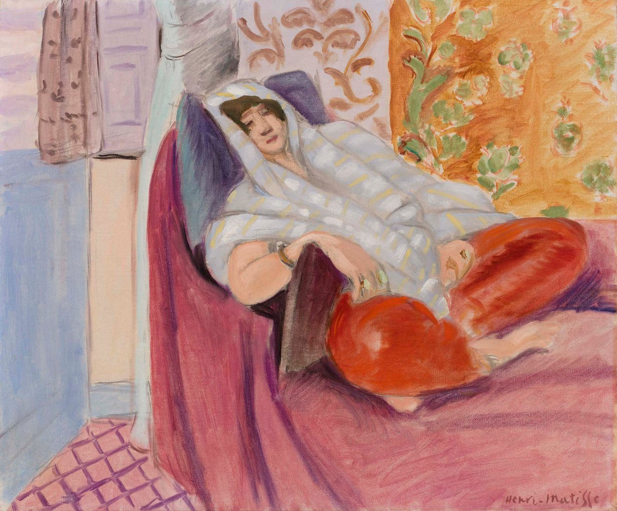 Liggande kvinna av Henri Matisse
