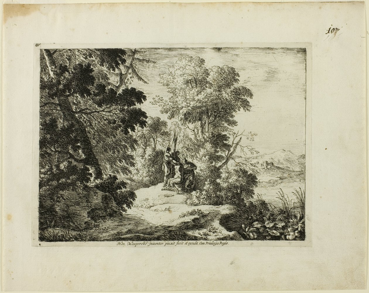 Flätning av Marsyas av Henri Mauperche