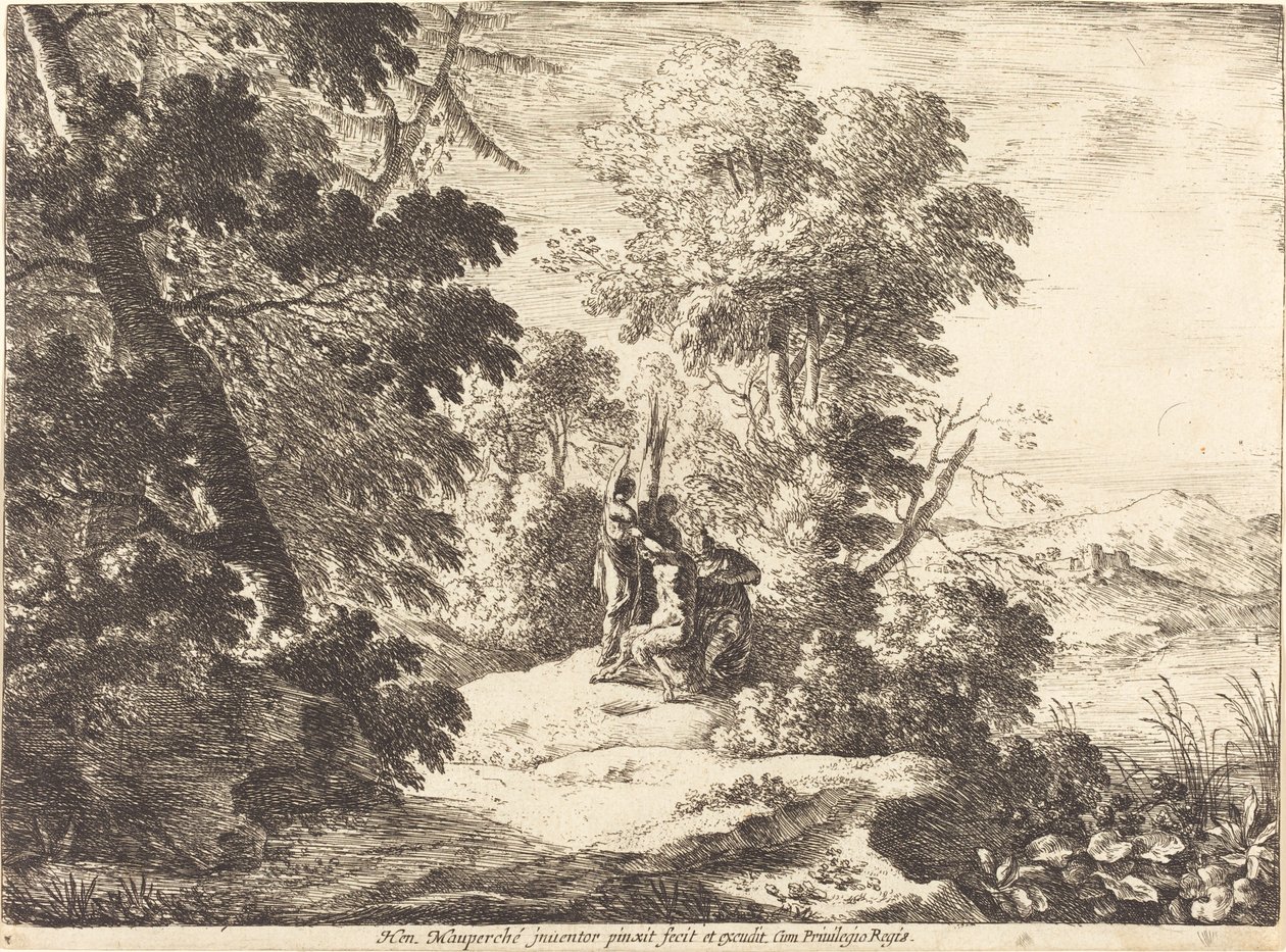 Marsyas flågning av Henri Mauperche