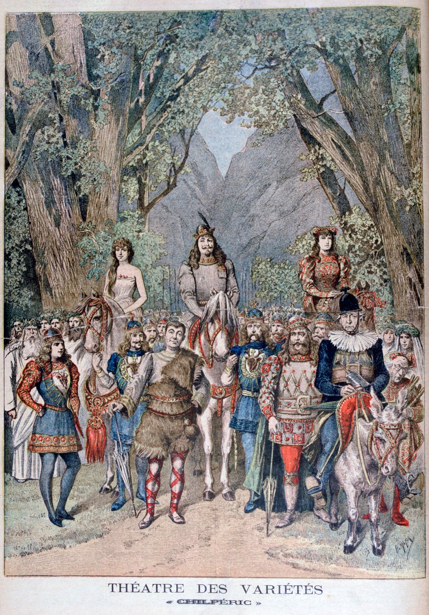 Chilperic, Teater of Varieties, 1895 av Henri Meyer