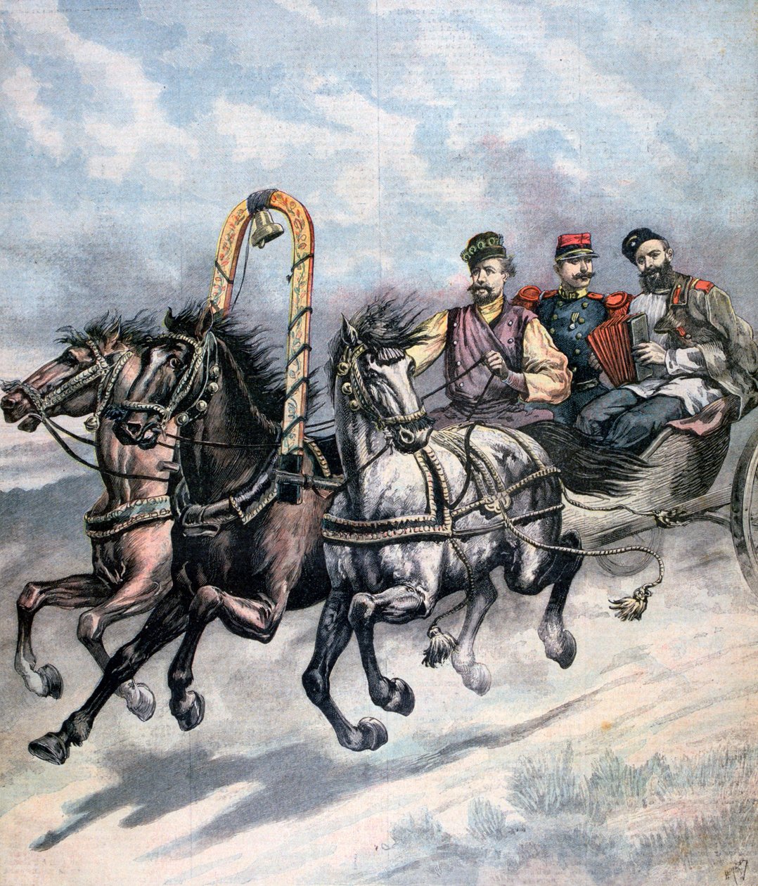Fransk-ryska alliansen, 1893 av Henri Meyer