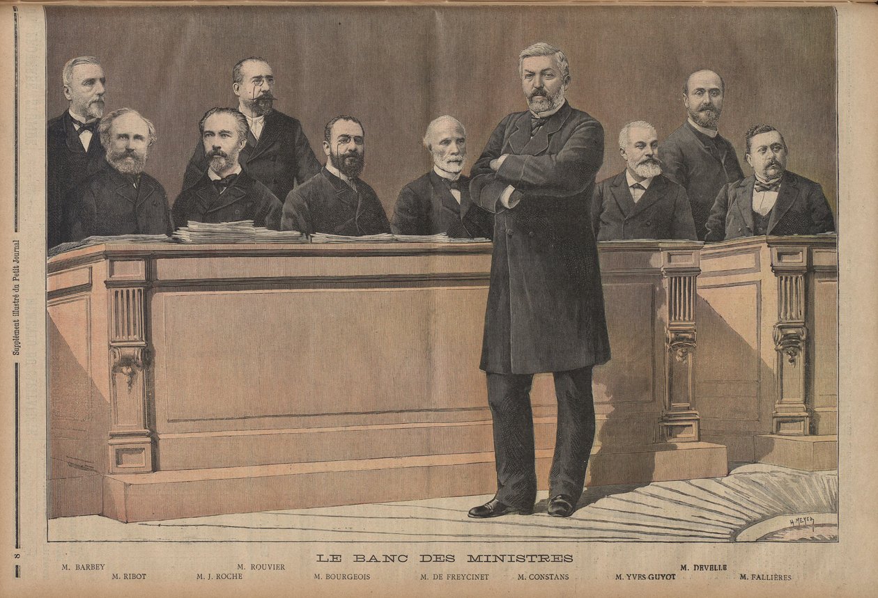 Charles de Freycinet regeringen (4) av Henri Meyer
