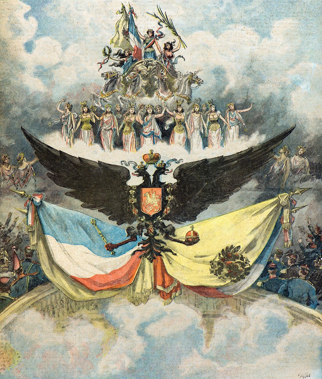De franska festerna i Paris av Henri Meyer