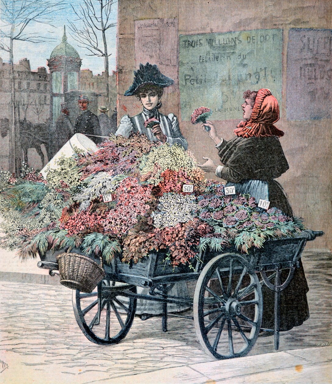 Vår i Paris, 1891 av Henri Meyer
