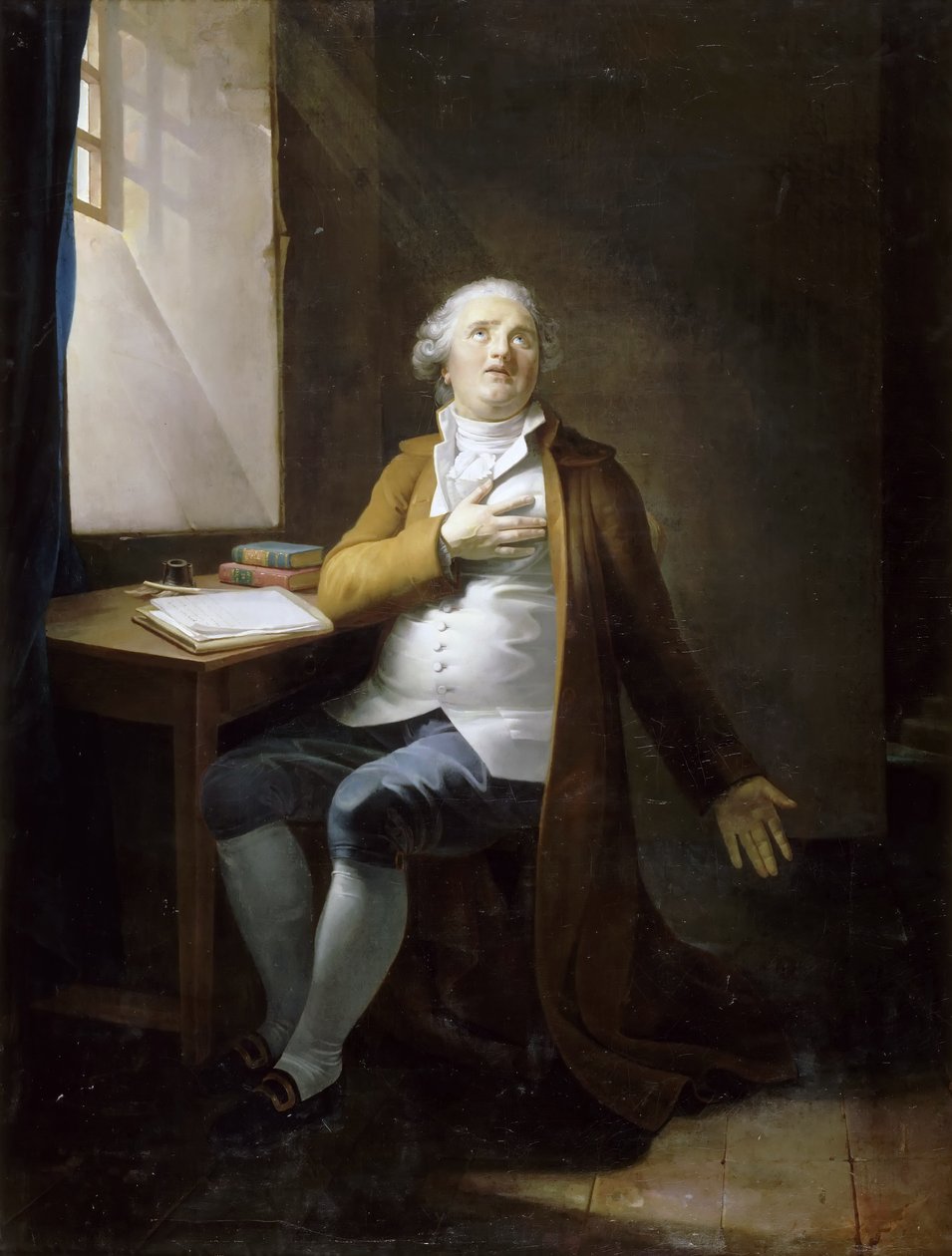 Ludvig XVI i templet av Henri Pierre Danloux