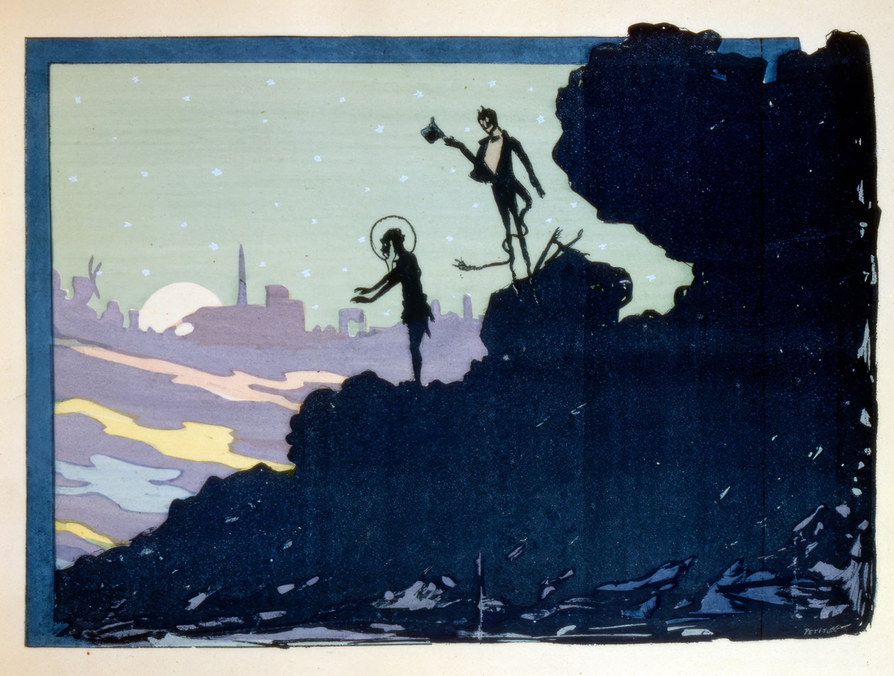 Sankt Antonius frestelser av Henri Rivière