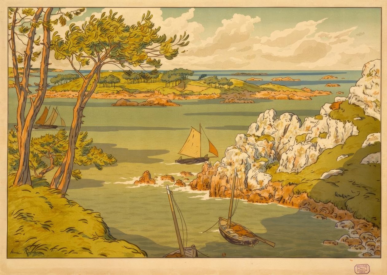 Ön av Henri Rivière