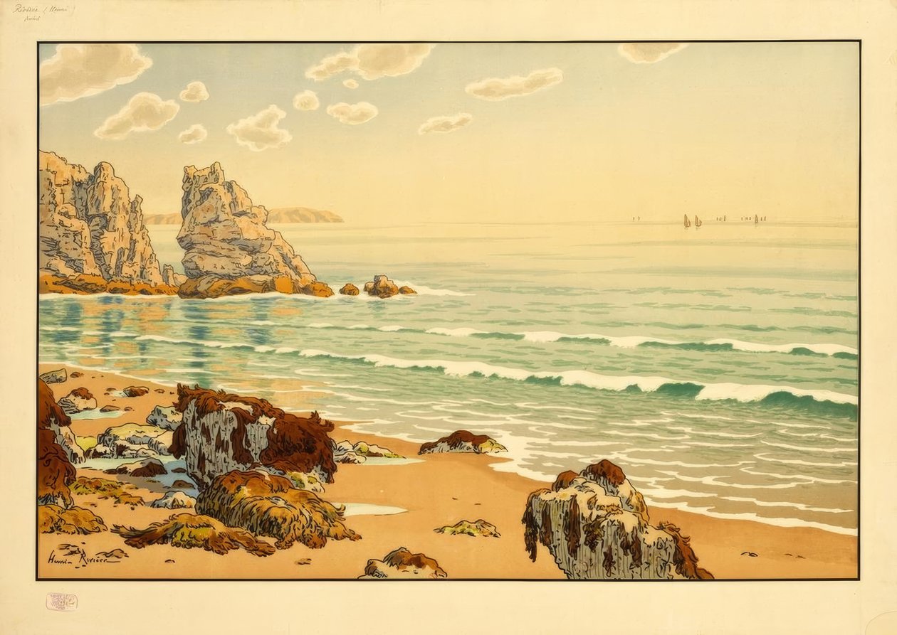 Stranden av Henri Rivière