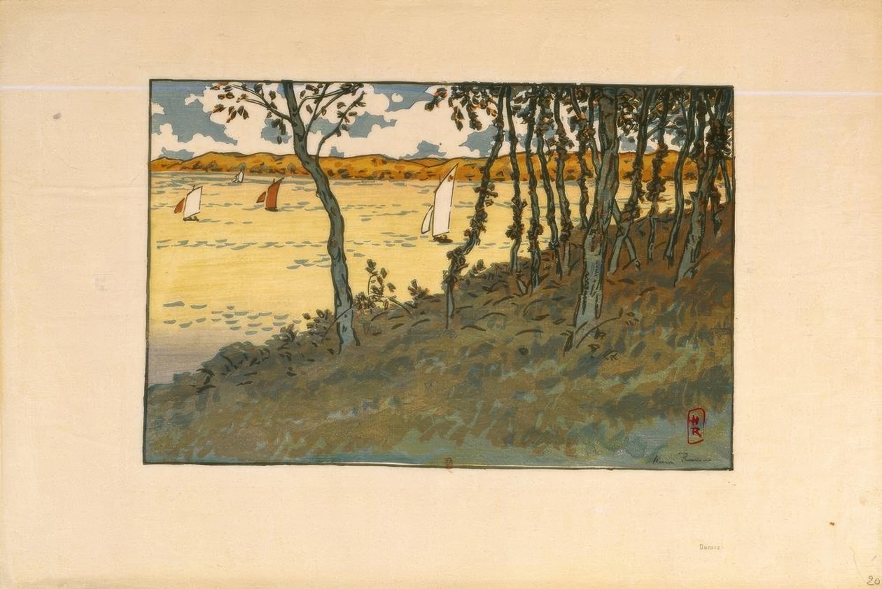 Lancieux (Saint-Briac) av Henri Rivière
