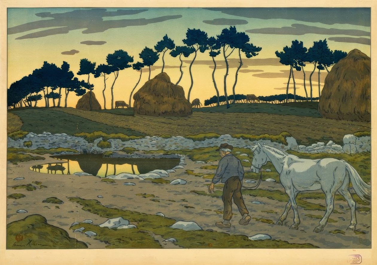 Skymning av Henri Rivière