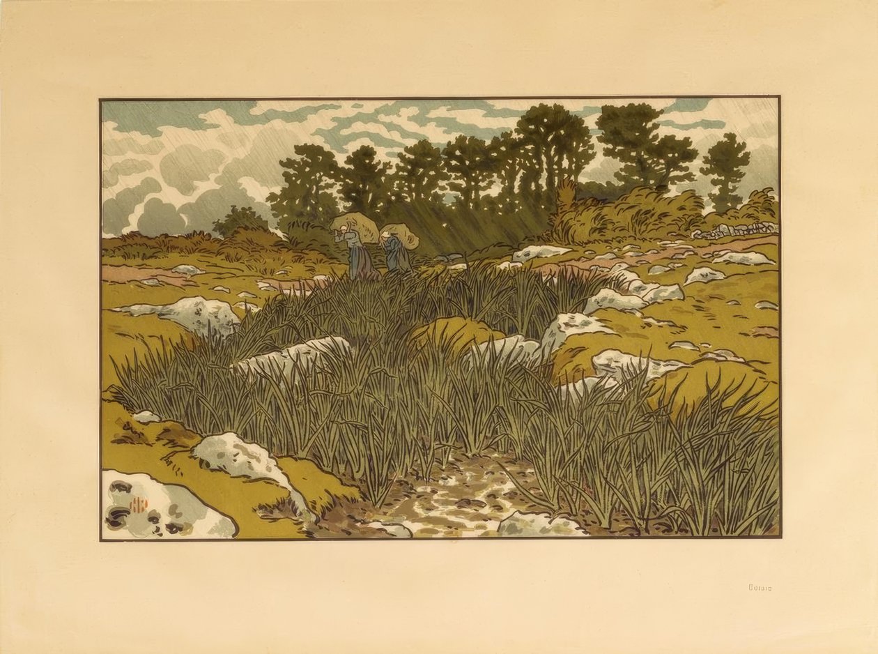 Streama på Loperec av Henri Rivière