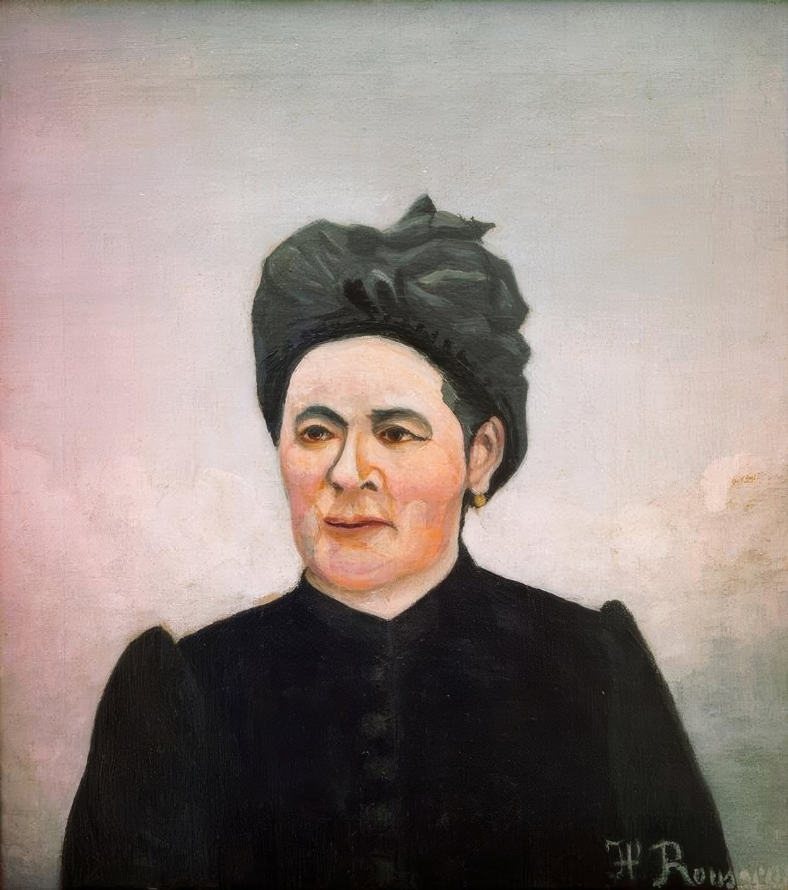Porträtt av en kvinna av Henri Rousseau