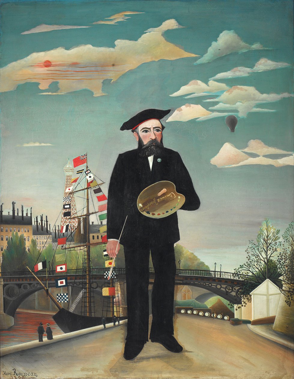 Självporträtt av Henri Rousseau