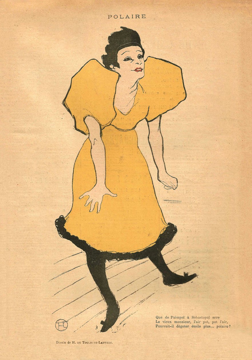 Polar, c. 1895. av Henri Toulouse Lautrec de