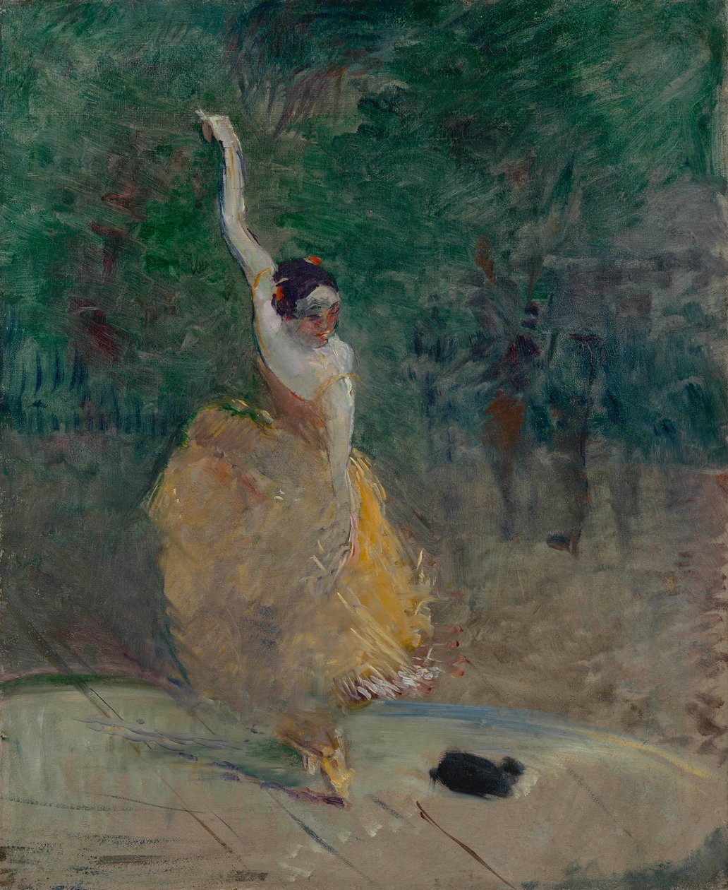 Spansk dansare, 1883-1885. av Henri Toulouse Lautrec de