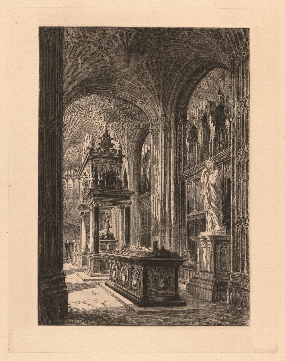 Westminster, Henry VII Chapel av Henri Toussaint
