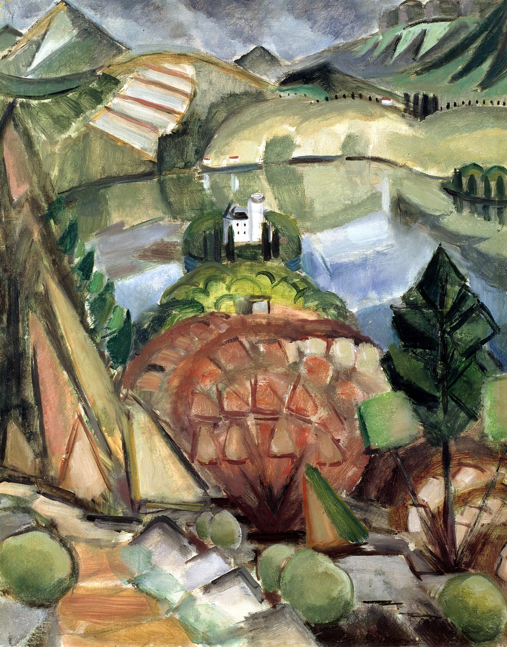 Sjön av Henri Victor Gabriel Le Fauconnier