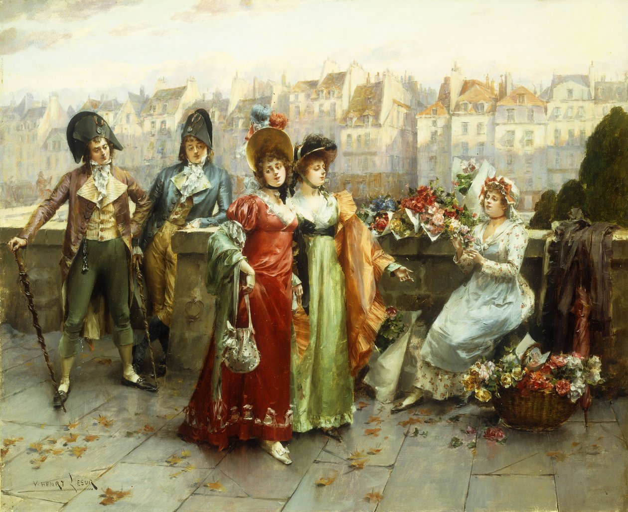 Flört av Henri Victor Lesur