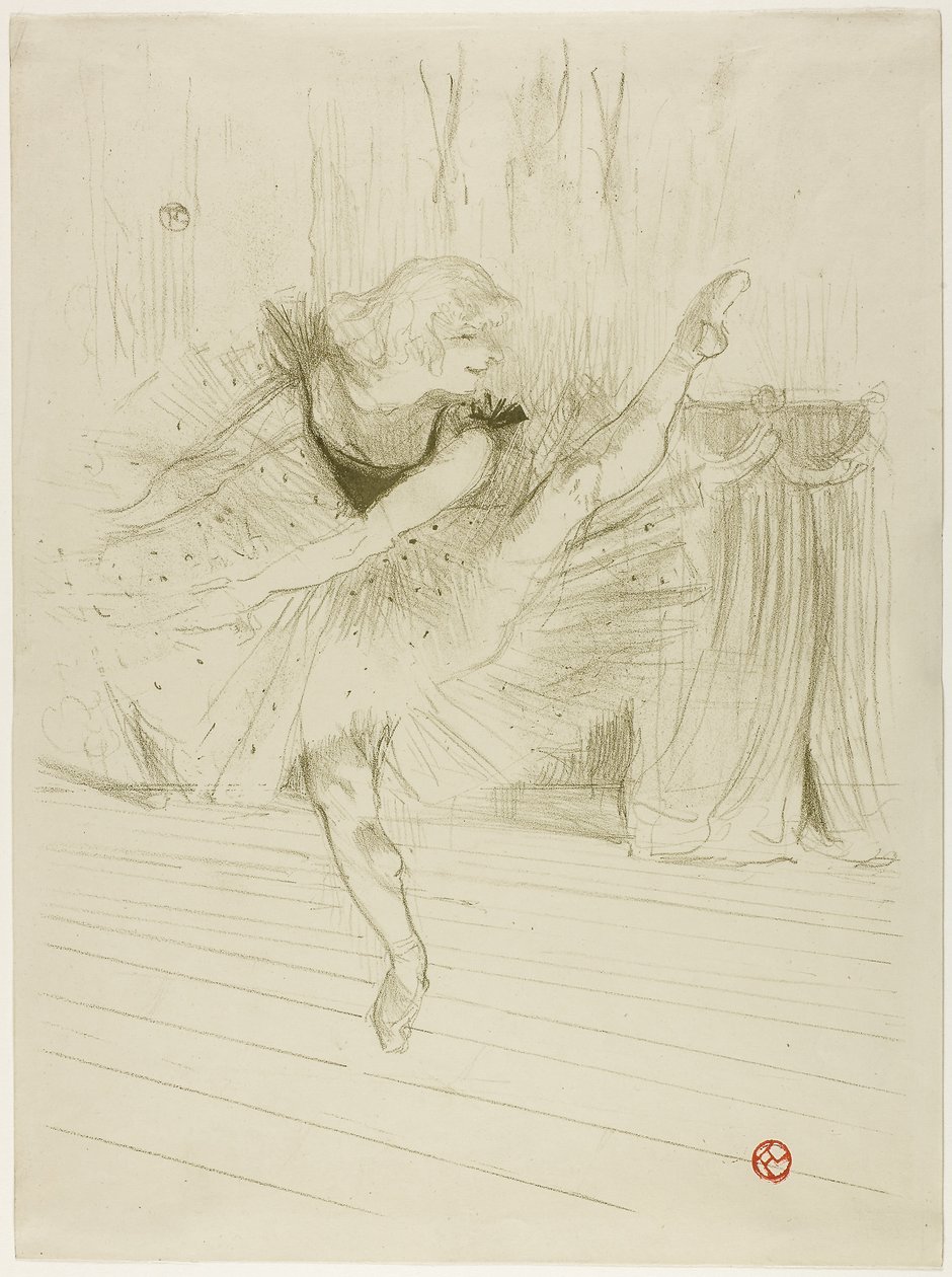 Miss Ida Heath, engelsk dansare av Henri de Toulouse Lautrec