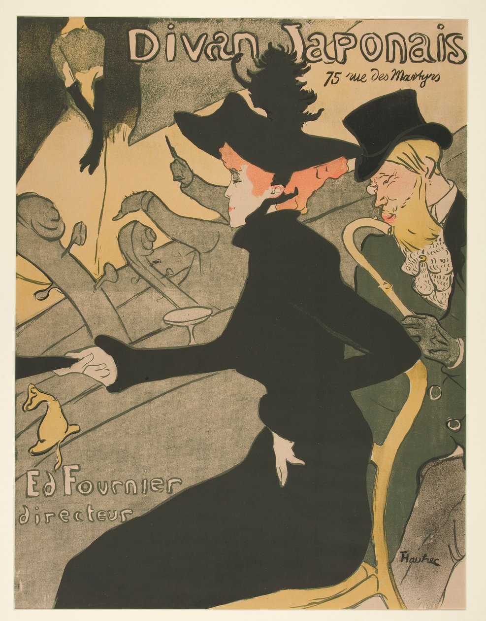 Japansk soffa av Henri de Toulouse Lautrec