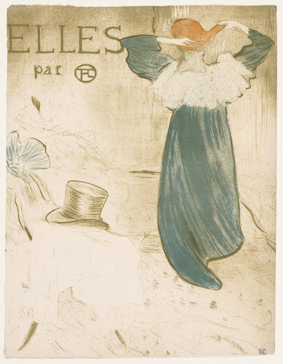 De: Frontispice av Henri de Toulouse Lautrec