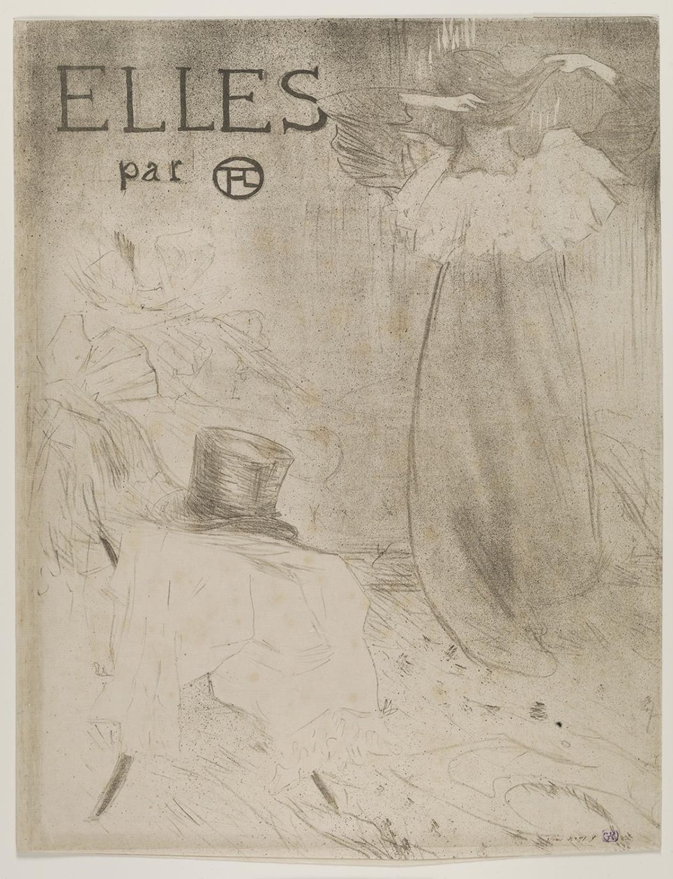 Frontispice för kvinnor av Henri de Toulouse Lautrec
