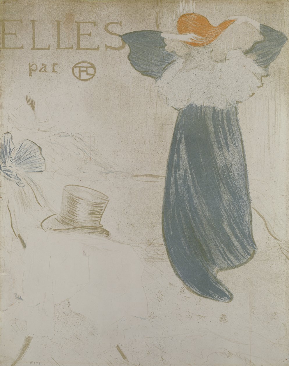 Frontispice för "Elles", 1896 av Henri de Toulouse Lautrec