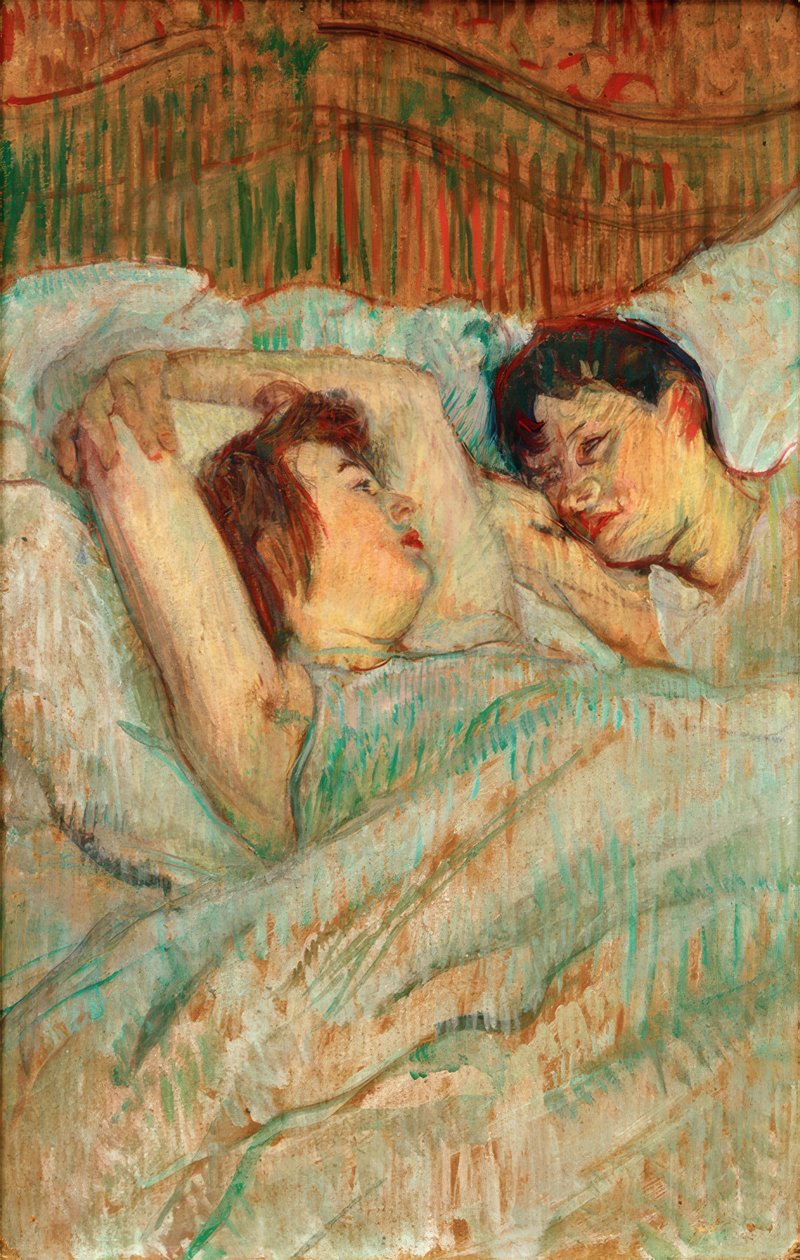 I sängen av Henri de Toulouse Lautrec