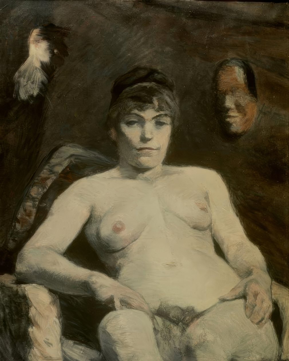 tjocka Marie av Henri de Toulouse Lautrec