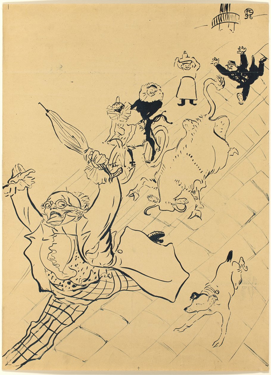 Den arga kon av Henri de Toulouse Lautrec