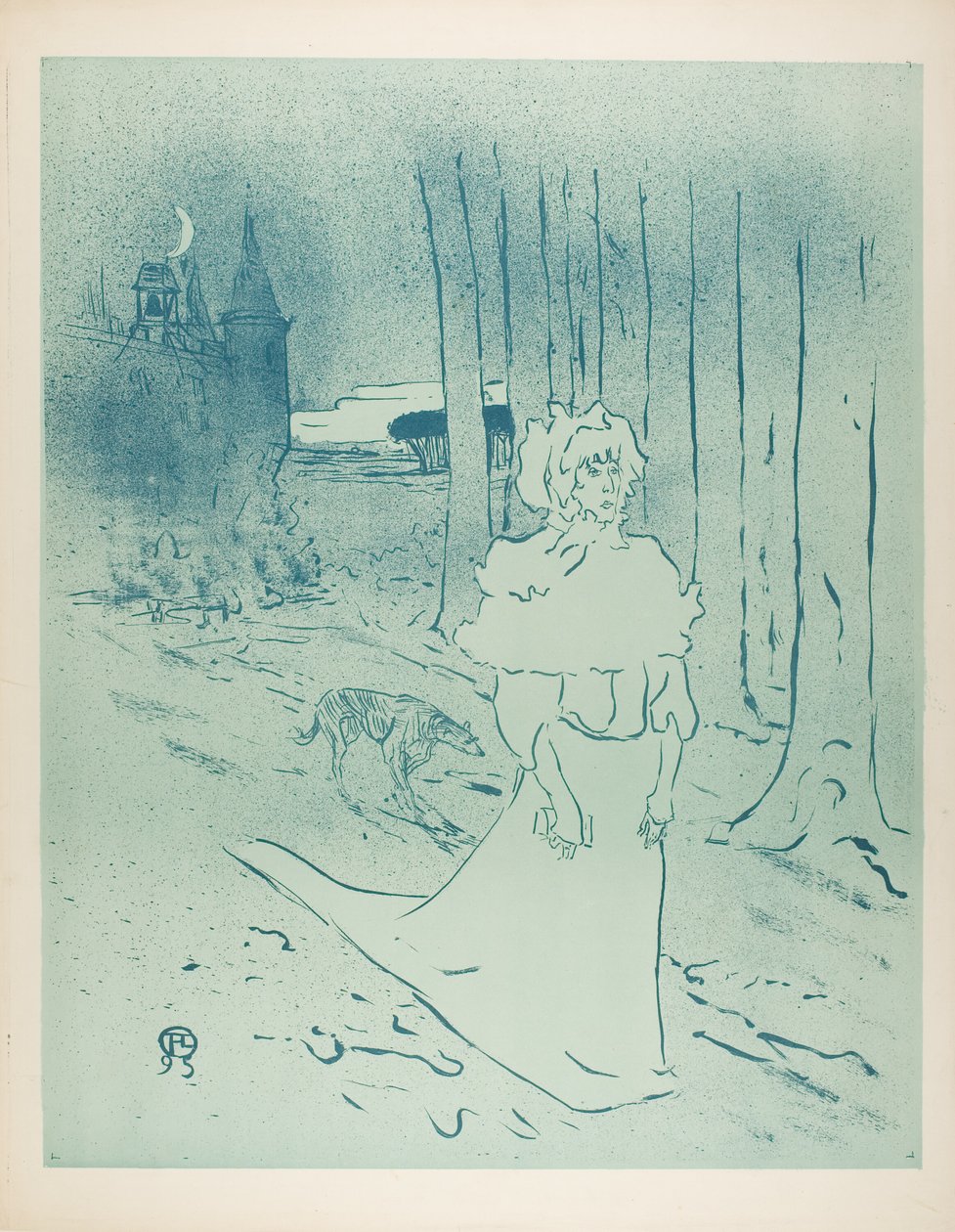 Tocsin av Henri de Toulouse Lautrec