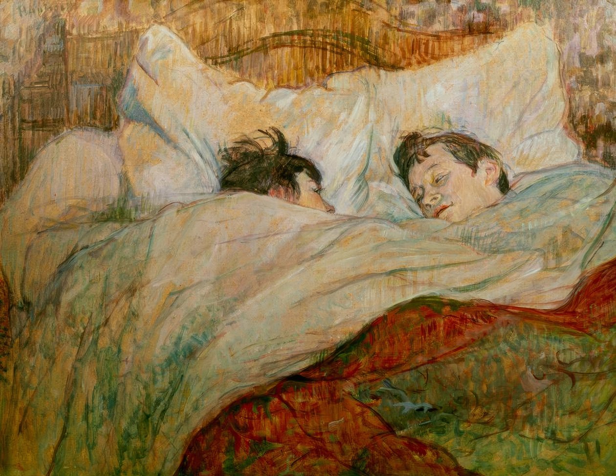 Sängen av Henri de Toulouse Lautrec