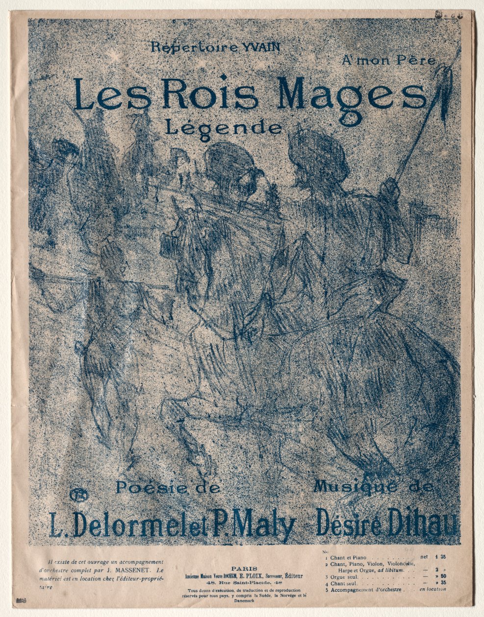 Magi, 1899. av Henri de Toulouse Lautrec