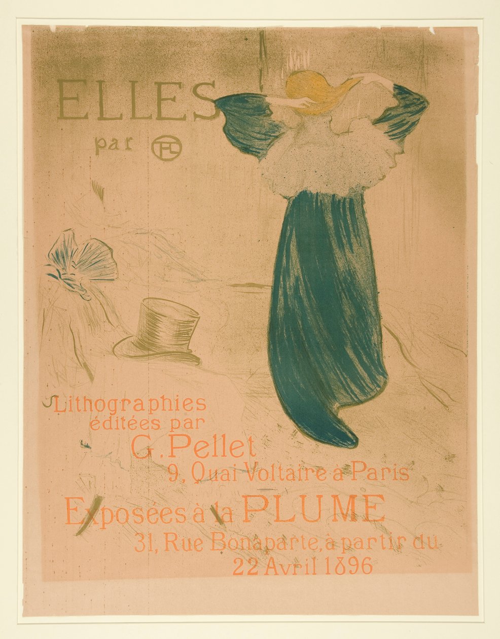 Affisch av Frontispice för av Henri de Toulouse Lautrec
