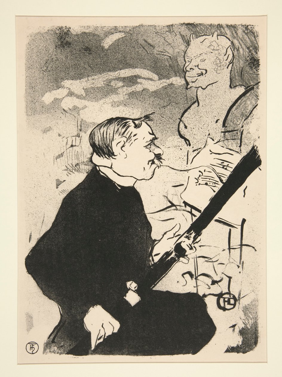 Häll Toi! (Till dig!) av Henri de Toulouse Lautrec