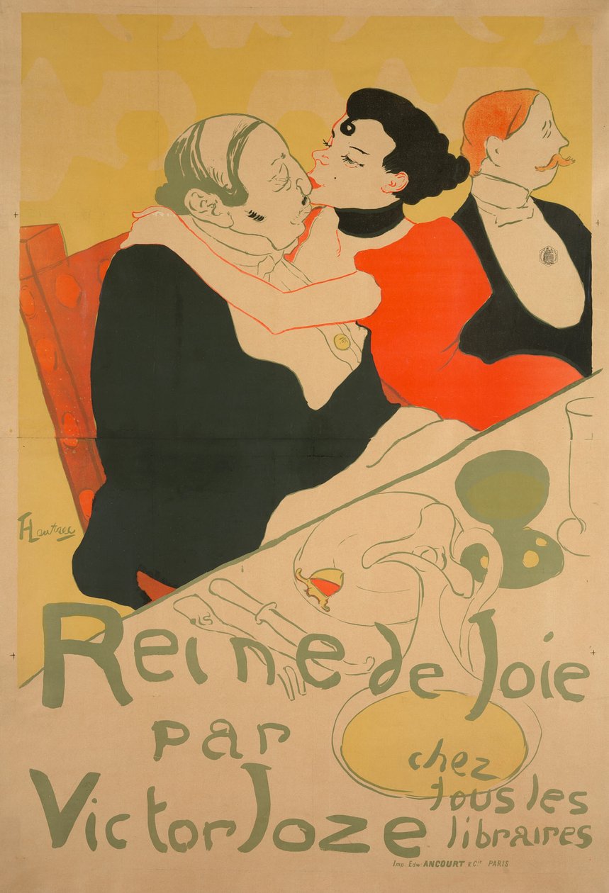 glädjens drottning av Henri de Toulouse Lautrec