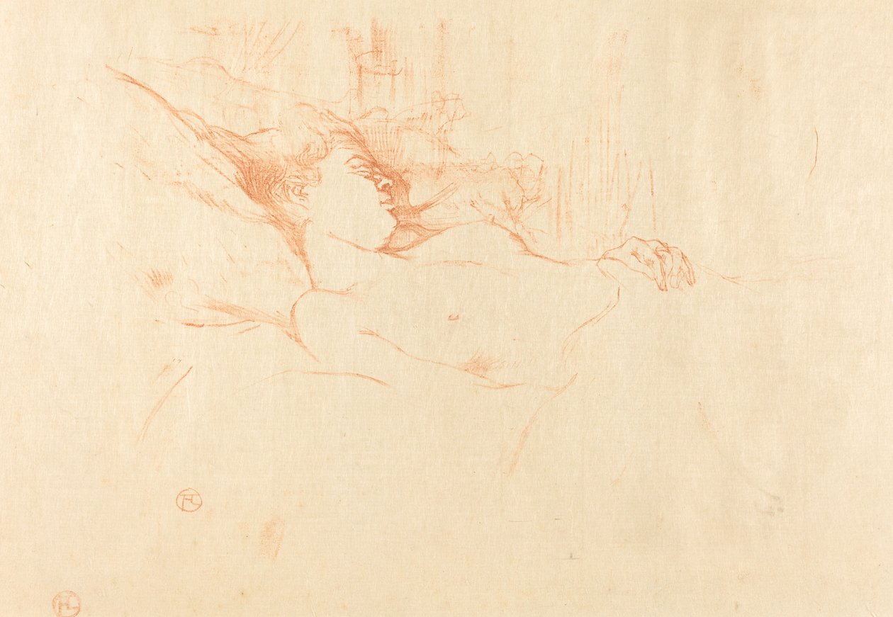 Sömn Sömn, 1896. av Henri de Toulouse Lautrec
