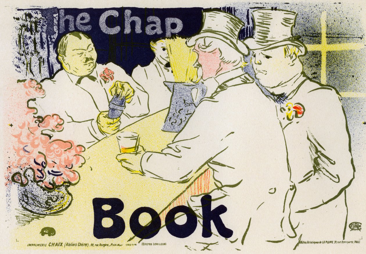 The Chap Book, 1896. av Henri de Toulouse Lautrec