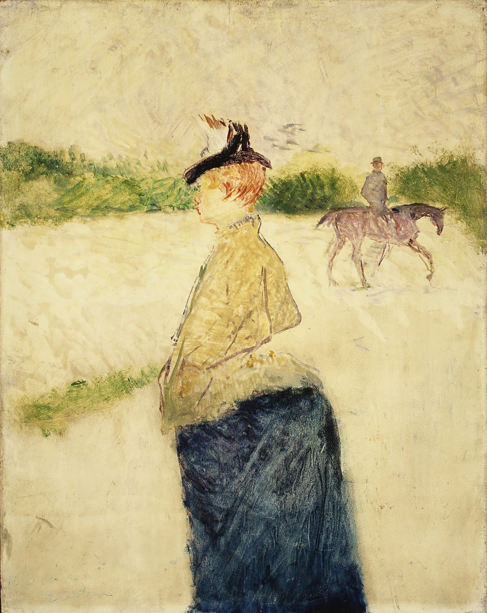 Emily, sent 1890-tal. av Henri de Toulouse Lautrec