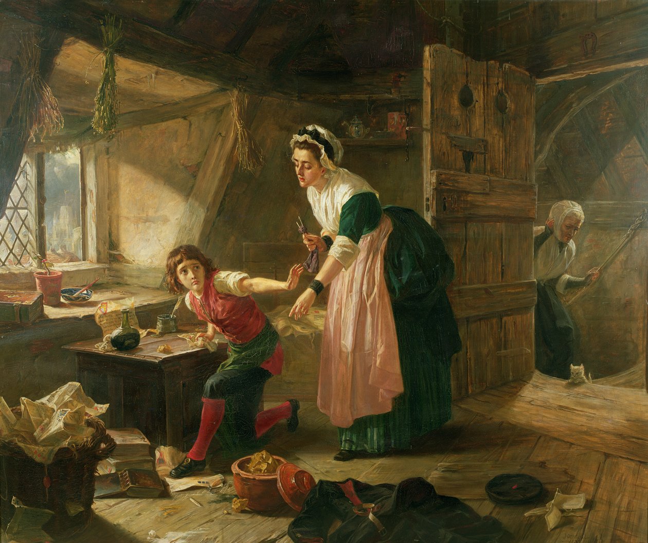 Chatterton 1765 (olja på duk) av Henrietta Mary Ward