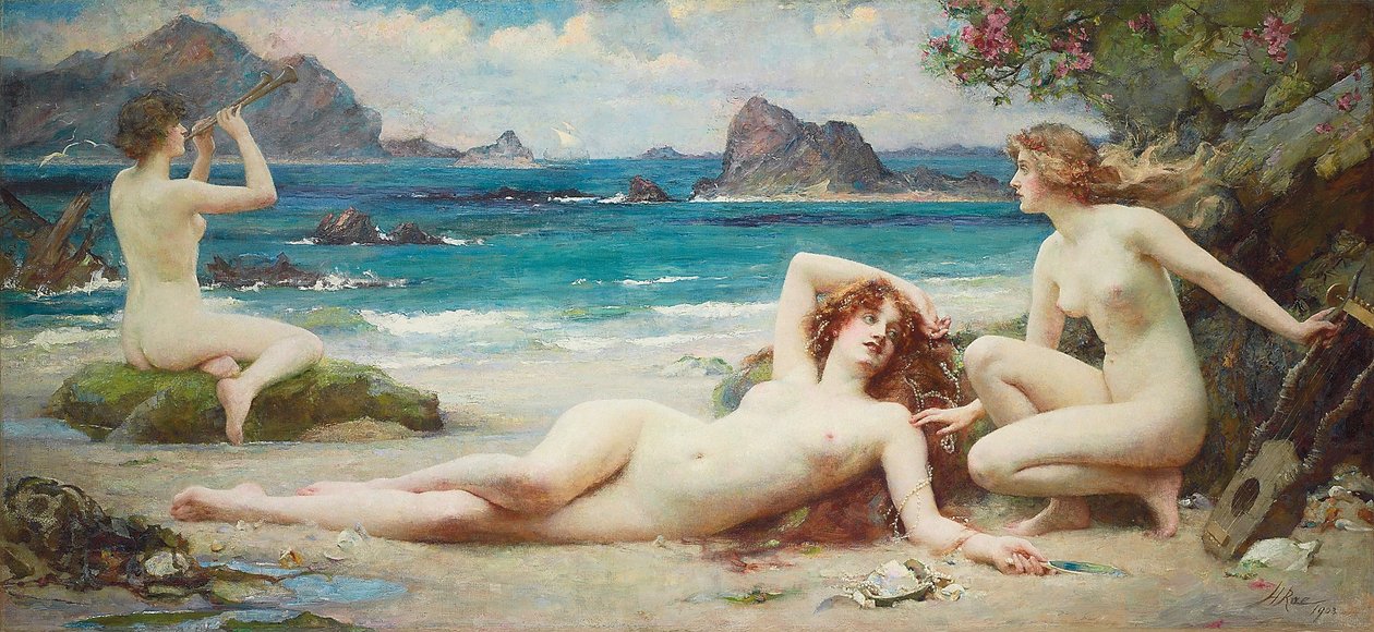 Sirenerna, 1903 av Henrietta Rae