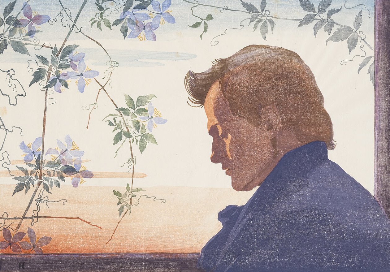 "Kvällsstämning" av Henriette Hahn Brinckmann